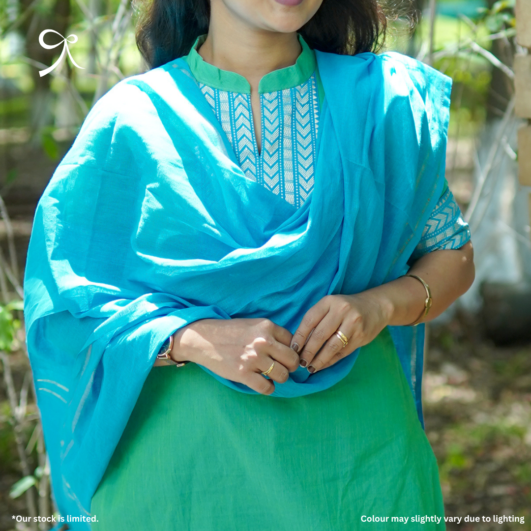 Mangalagiri Cotton Suit Set